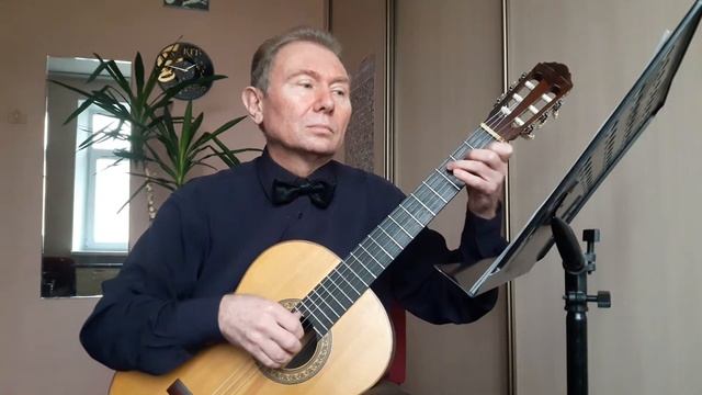 Эй, ухнем! (Русская народная песня) из к/ф "Balalaika" (на гитаре). Обработка Олега Копенкова смотреть онлайн