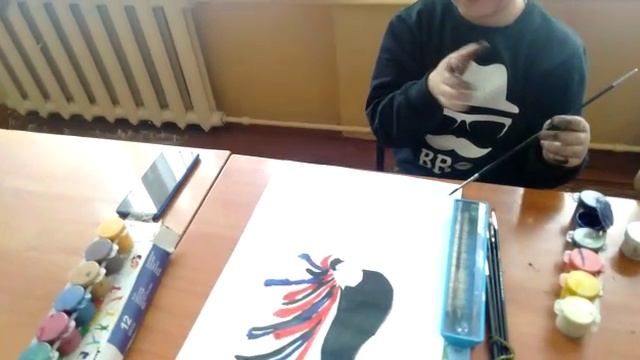 Урок ДПИ в 1 классе