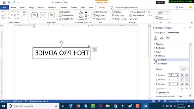 How to Mirror Text in Microsoft Word смотреть онлайн