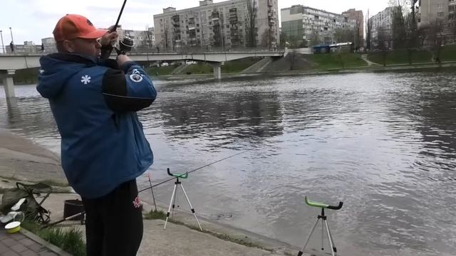 Карасі та інши мешканці Русанівського каналу. Вдала риболовля в середмісті!Карасі та інши мешканці Р смотреть онлайн