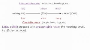 Quantifiers: much, many, little/few, a lot of, some, every, any - English Grammar lesson