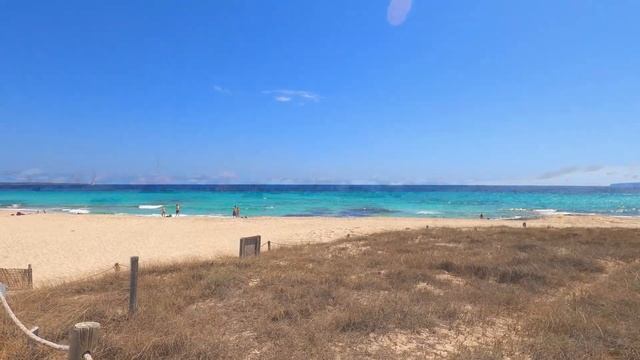 The most beautiful beach in the world-Playa des illetes смотреть онлайн