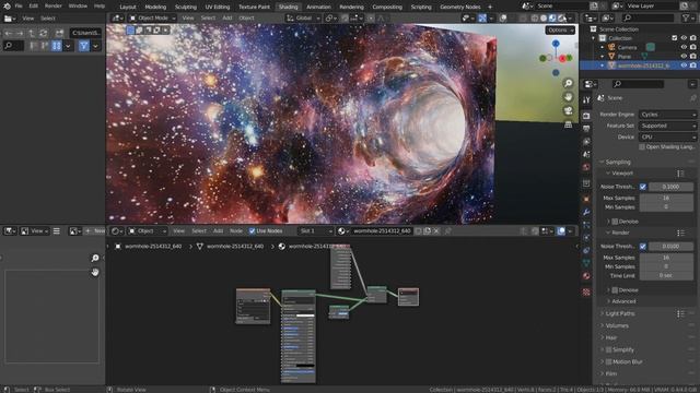 Blender Tutorial - Image plane as light object смотреть онлайн