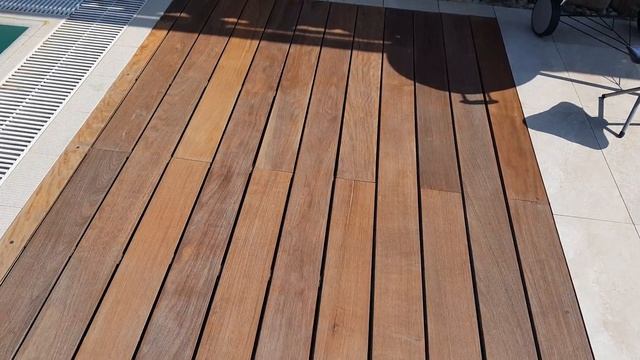 Как почистить террасную доску. 1часть смотреть онлайн