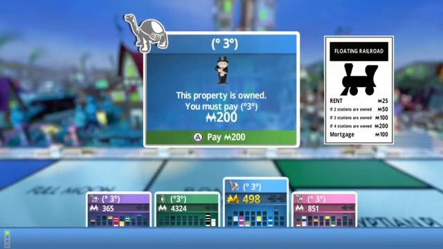 Axl rides the rails in the never ending game - Monopoly for Nintendo Switch смотреть онлайн