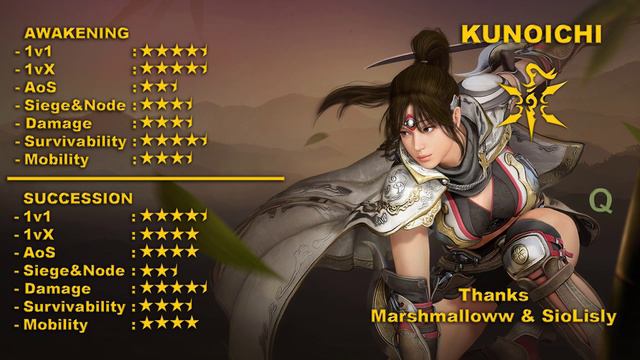 BDO | Class Tier List PvP Only | 1v1 | 1vX | AoS | Siege&Node |