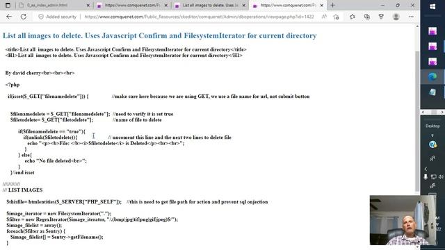 PHP directory listing prevent accidents of deletion смотреть онлайн