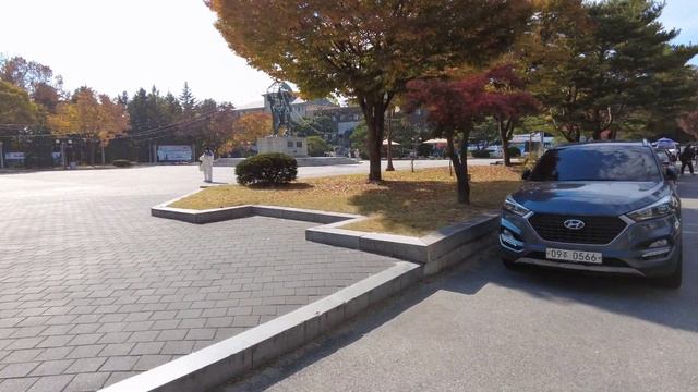 【4K】Chuncheon, Korea - Walking Around Kangwon National University смотреть онлайн