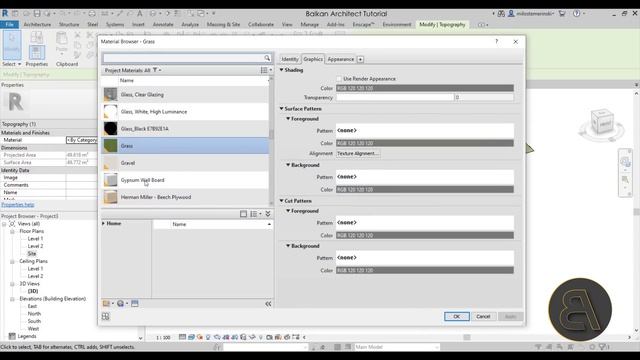 3D Landscape Diagram in Revit Tutorial смотреть онлайн