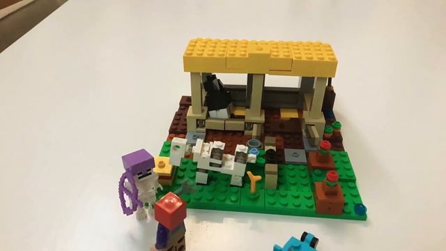 Lego Minecraft The horse stable and Lego Minecraft Dungeons Jungle Abomination 2편 смотреть онлайн