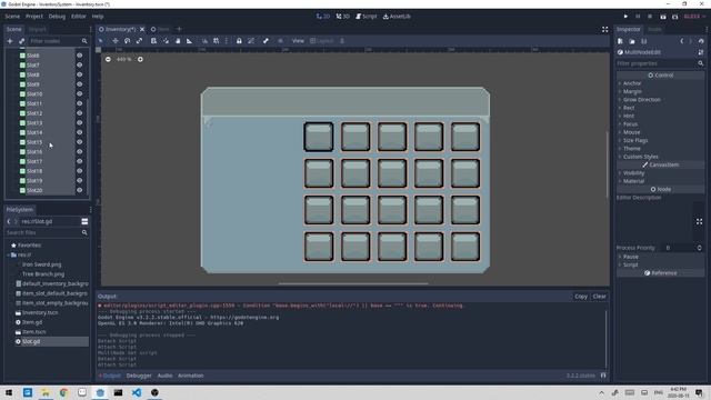 How to Make an Inventory System in Godot - (#1) смотреть онлайн