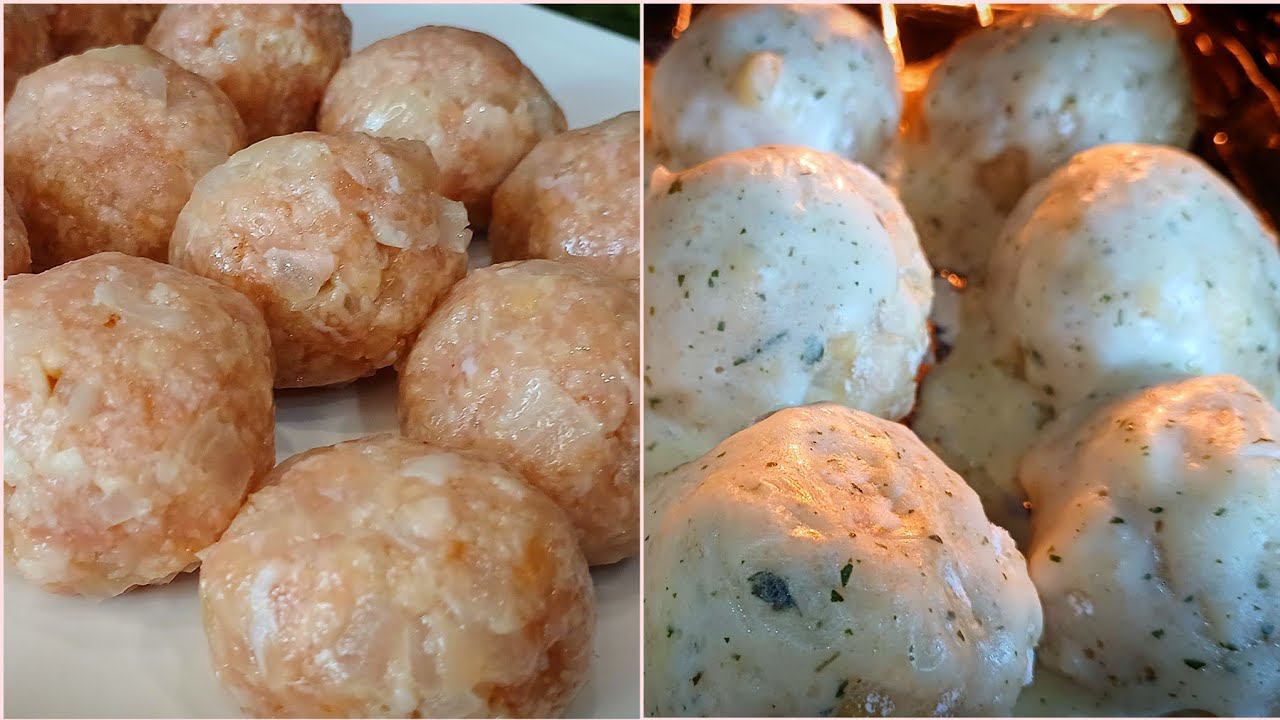 Тефтельки под белым соусом. Вкусное блюдо для повседневного меню. смотреть онлайн