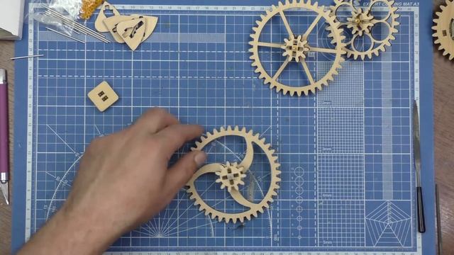 Сборка модели деревянных часов Rokr с АлиЭкспресс часть1. Assembly of the ROKR wooden watch model смотреть онлайн
