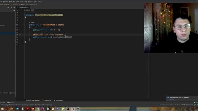 Программирование редактора Unity #1: Cтроим дорогу из плейников смотреть онлайн