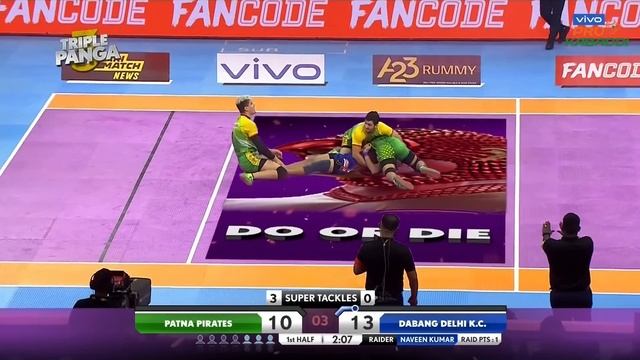 Pro Kabaddi League 9 Highlights M89 | Dabang Delhi Vs Patna Pirates | PKL 9 highlights смотреть онлайн
