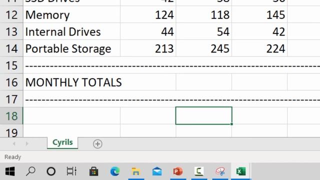 Office 365 Excel Totals and Adding Values and Basic Cell Formatting - Excel Beginner Course смотреть онлайн