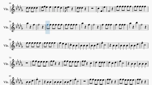 Violin Sheet Music: How To Play Shut Down By BLACKPINK