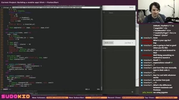 Building a mobile app! Elixir + Flutter/Dart