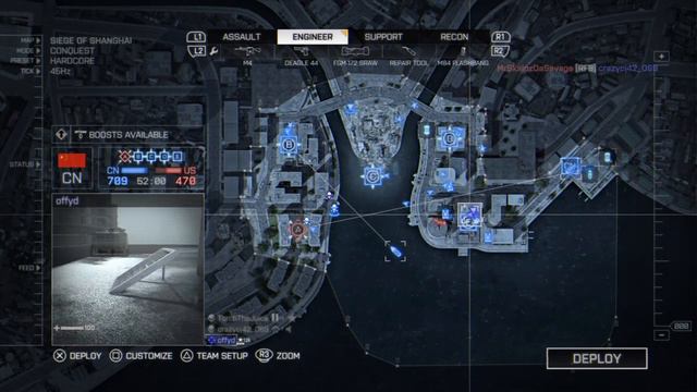 Bf4 Another CS5 heli kill смотреть онлайн