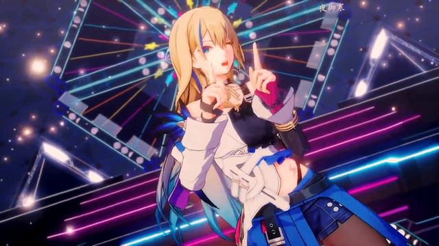 【Honkai × Star Rail MMD／4K／60FPS】Shigure Kira × Serval【PICK ME】 смотреть онлайн