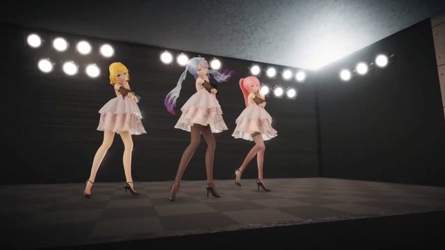 [MMD MUSIC VIDEO] Miku and Rin and Luka - Heart Attack смотреть онлайн