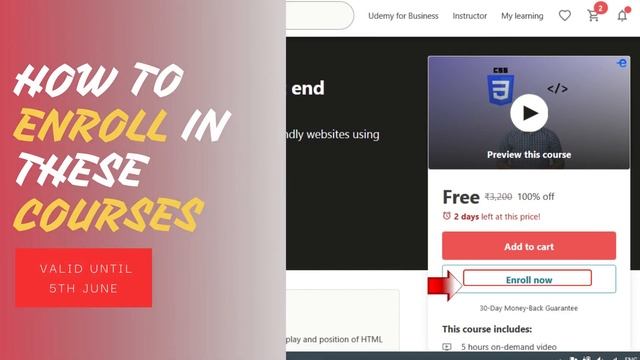 Top Paid Courses for FREE on Udemy | How to Enroll free course on Udemy | STEP BY STEP in English смотреть онлайн
