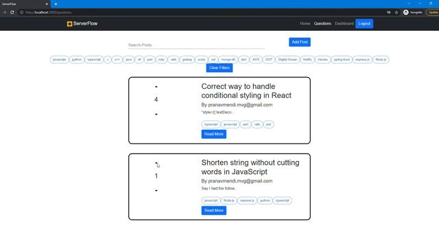 Serverflow- React.js, Typescript and Firebase смотреть онлайн