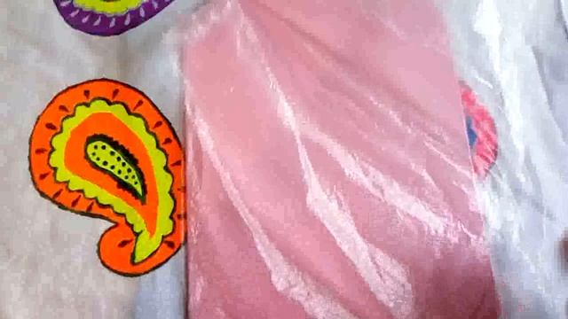 Рисуем на ткани акрилом. DYI #роспись смотреть онлайн