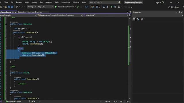 Dependency Injection in C# - Malayalam смотреть онлайн