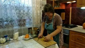Цукаты из тыквы с лимоном и апельсином.