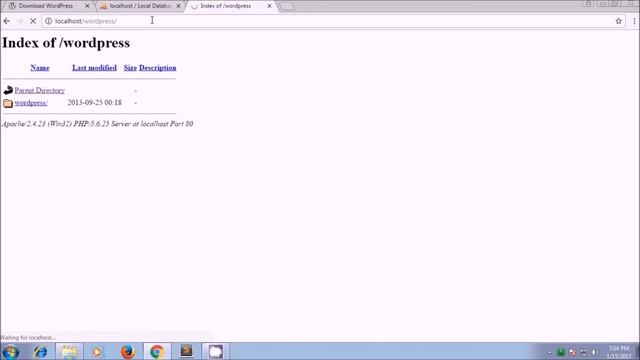 How to install WordPress on localhost windows 7 смотреть онлайн