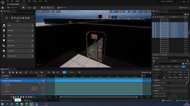 Final Project/D.E.M.O.N FPS - Building the Level - Part Three смотреть онлайн