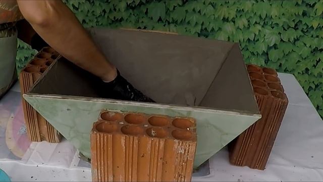 DIY - COMO FAZER VASOS QUADRADOS COM SOBRAS DE PISOS DE CERÂMICA: MUITO FÁCIL DE FAZER смотреть онлайн