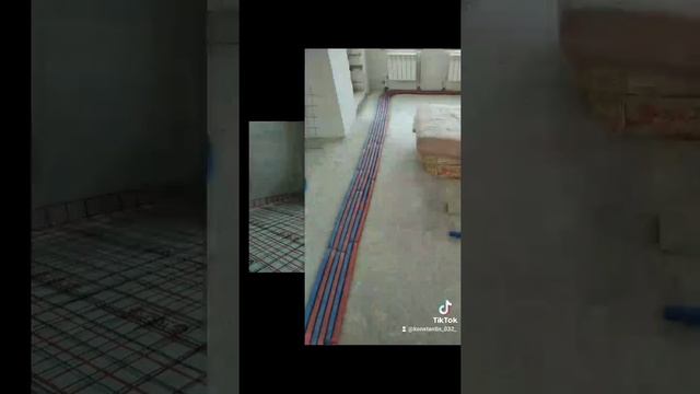 Закончен монтаж радиаторов отопления и тёплого пола второго этажа смотреть онлайн