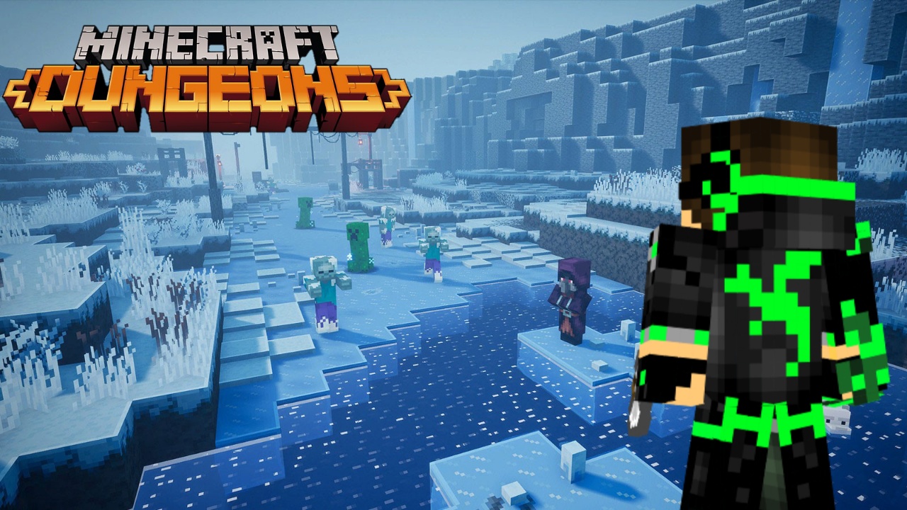 Играю в Minecraft Dungeons!