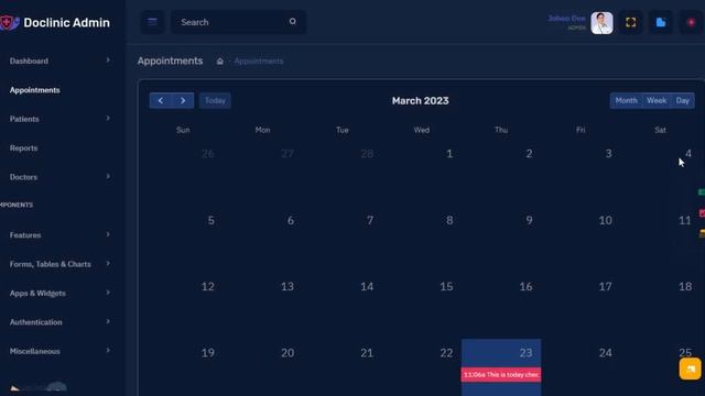 Doclinic Admin - Bootstrap 5 Admin Template With Medical Dashboard Design смотреть онлайн
