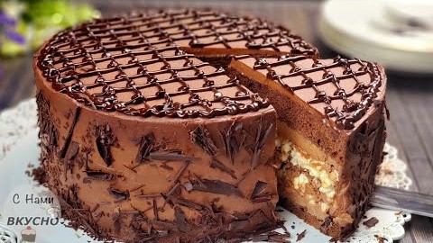 НЕРЕАЛЬНО Вкусный Торт?? Шоколадный торт на ЛЮБОЙ праздник!?? ТОРТ на День Рождения смотреть онлайн