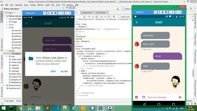 Building Chat Application with Flutter - Firebase смотреть онлайн