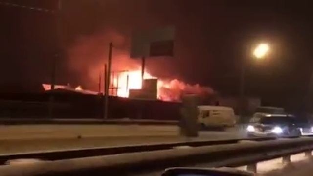 Пожар в Черной грязи 13.01.16 смотреть онлайн