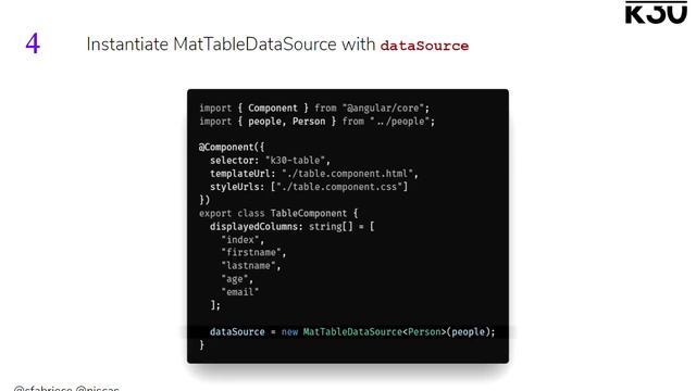 Improving angular material table performance with pagination by Fabriece Sumuni & Nicolas Cassis смотреть онлайн