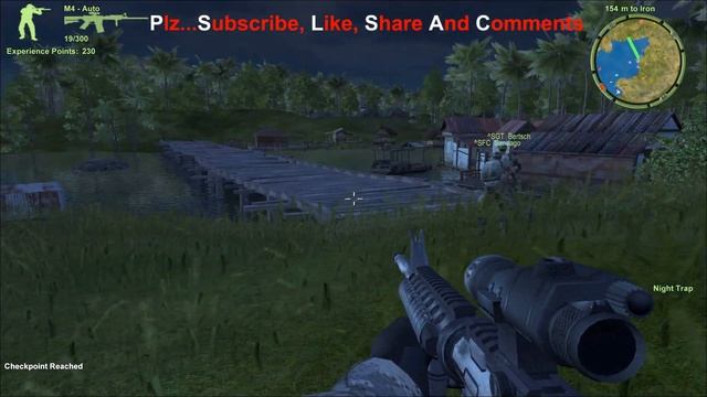 Mission #1 | Night Trap| Delta Force Xtreme 2 | Computer games | Pc gameplay смотреть онлайн