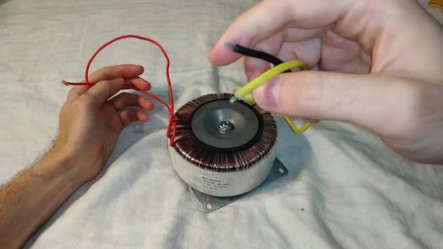 Тороидальный трансформатор 350W Dual AC 26v - Распаковка, проверка (с алиэкспресс)