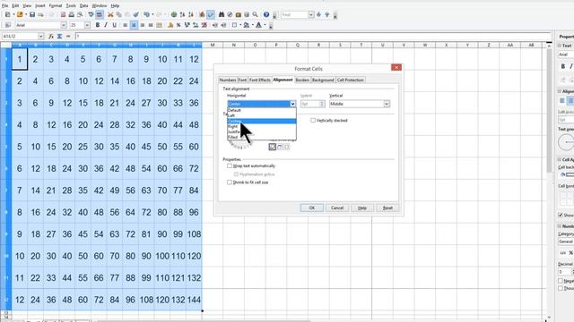 OpenOffice Calc 4 Tutorial 3 - AutoFill Times Table Example смотреть онлайн