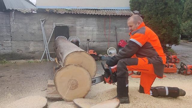 ECHO CS-7310 SX & Husqvarna 572 XP. смотреть онлайн