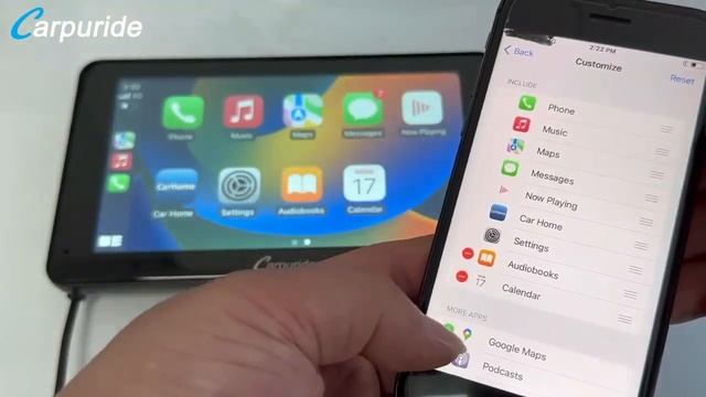 Carplay add and delete APP