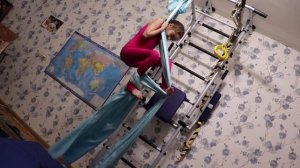 Воздушная гимнастика  Упражнения на полотнах