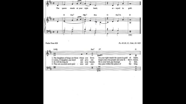Psalm 45: The Queen Stands At Your Right Hand (Guimont) смотреть онлайн
