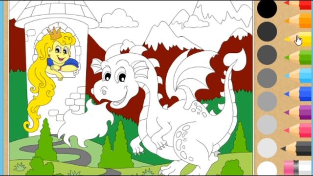 How to Draw | Rapunzel | For kids & Как рисовать | Рапунцель | Для детей смотреть онлайн