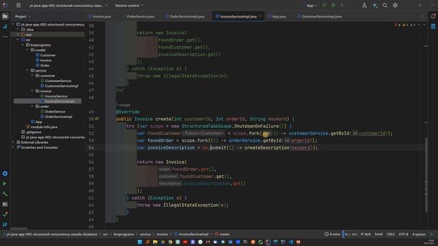 Poznaj mechanizm Structured Concurrency w języku Java - część 2 ! смотреть онлайн