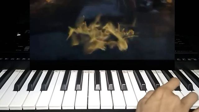 Arabian Nights (Aladdin) song on piano with notes